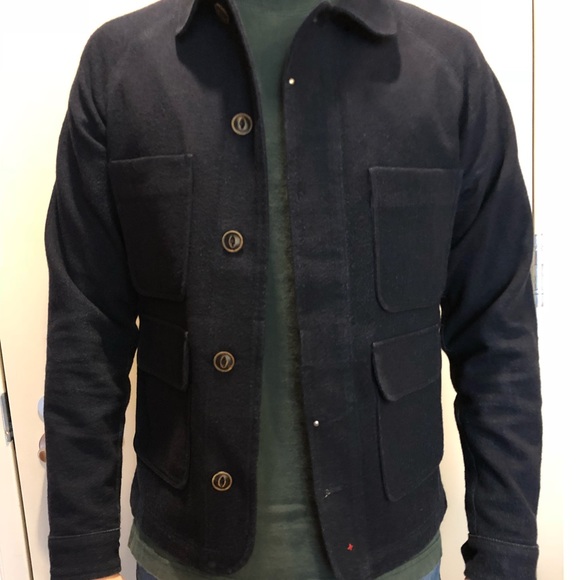 apolis indigo chore coat